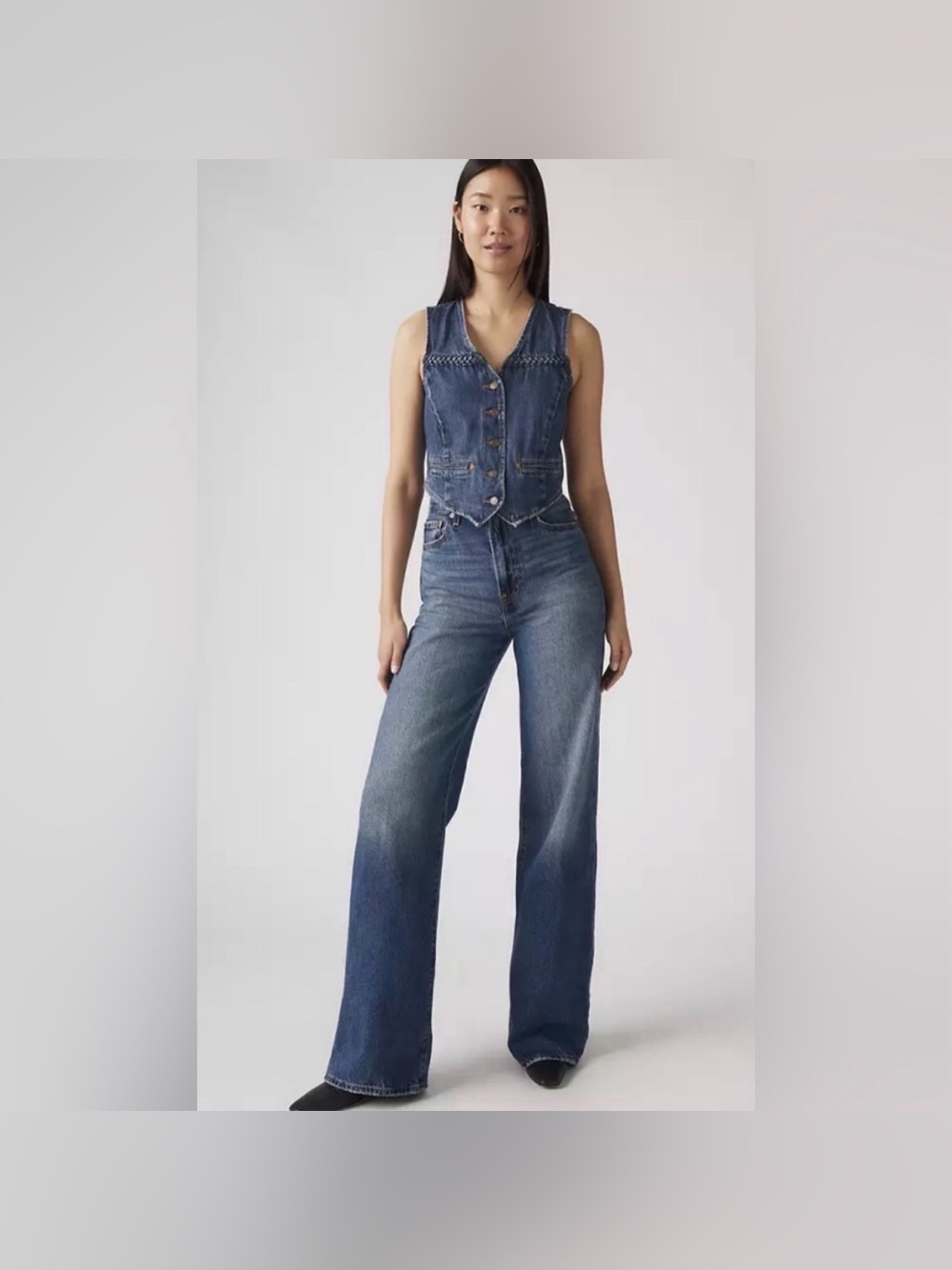 Levi’s Ribcage Wide Leg Polar Permiter 30x32